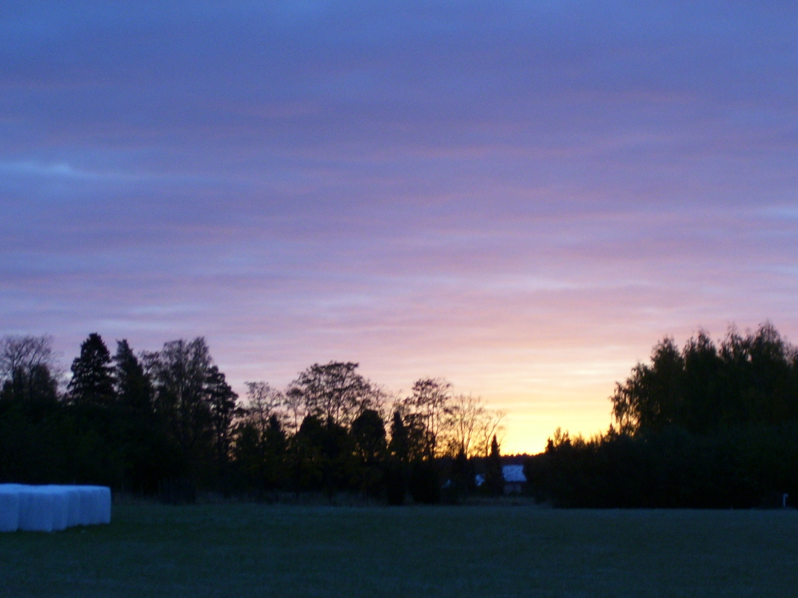 Sonnenaufgang in Finnland